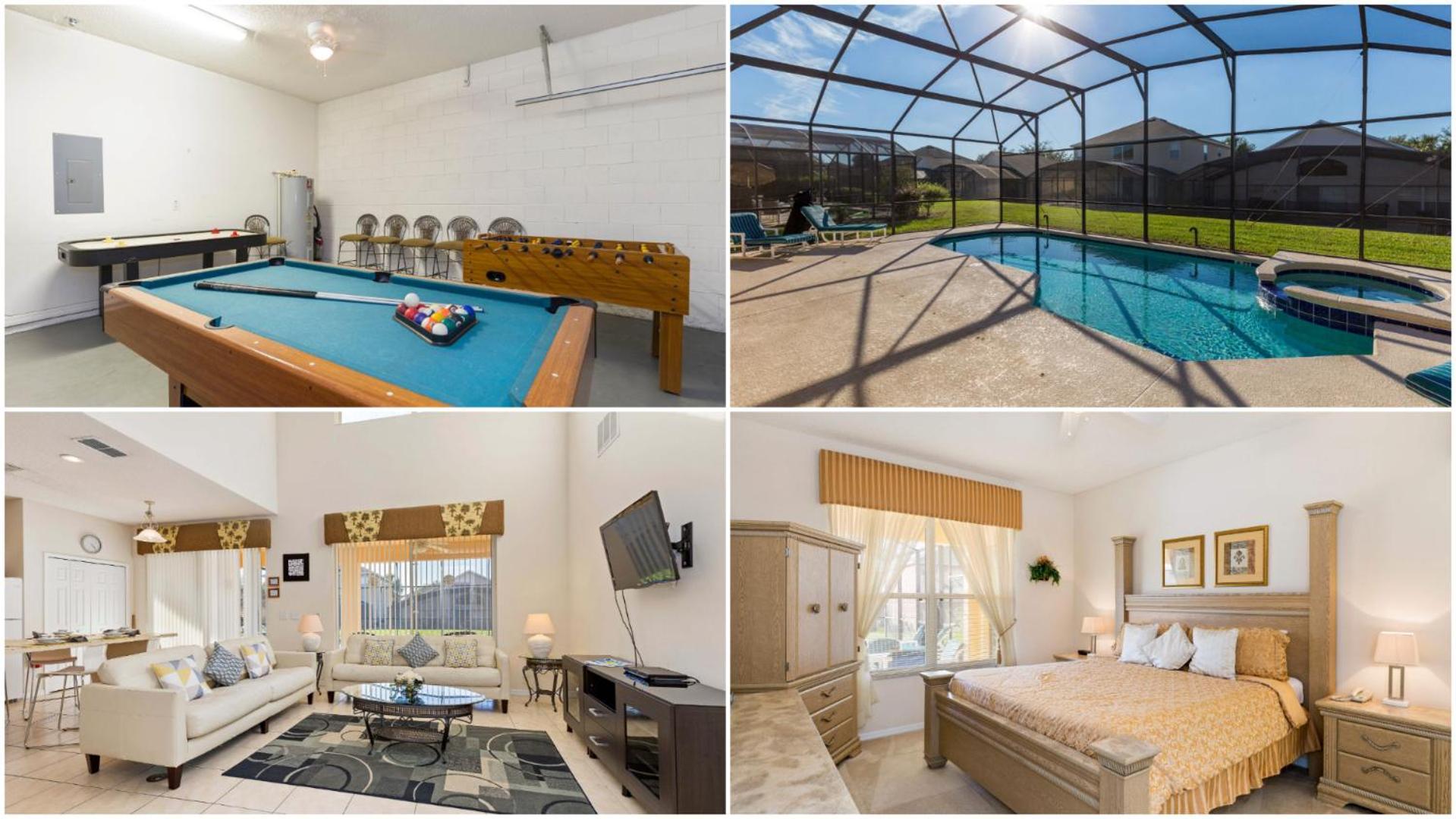 Palm Key Villa 7 Bed On Emerald Island Resort Кіссіммі Екстер'єр фото